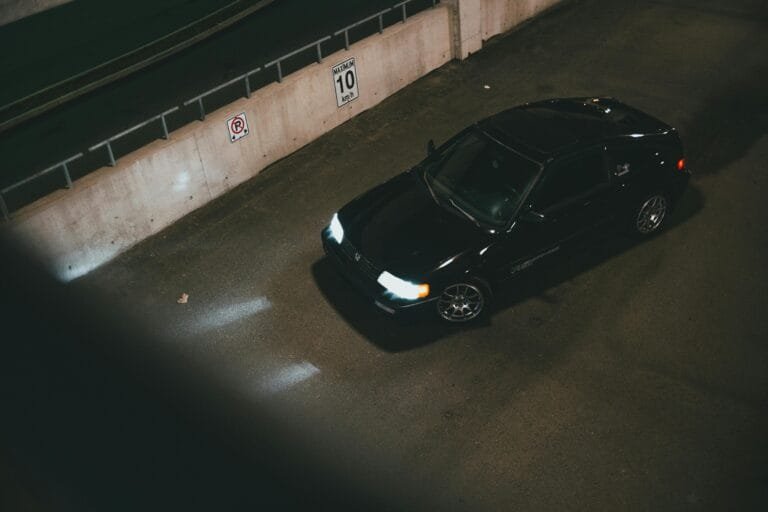 black taxi car