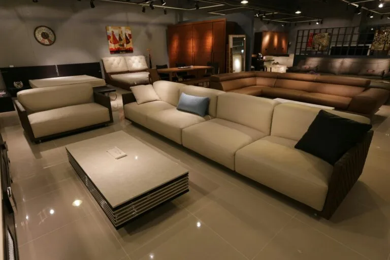 sofa showroom