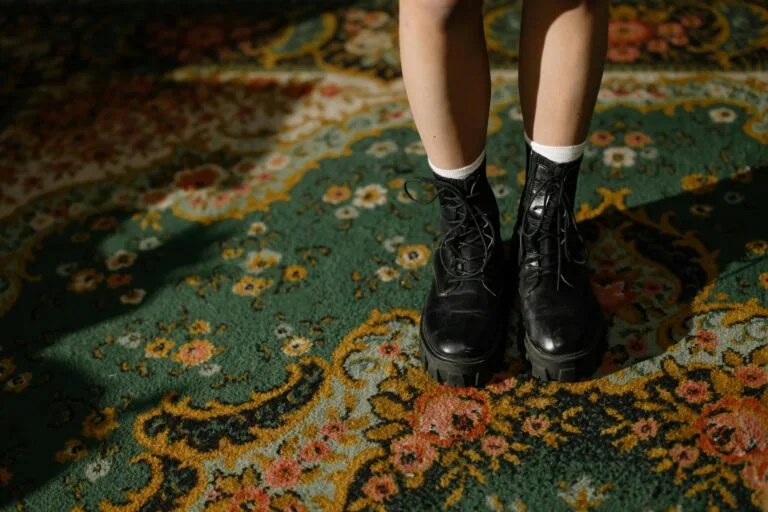 shoes on carpet